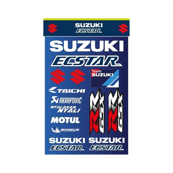 Picture of Suzuki Ecstar stickers big stickerset