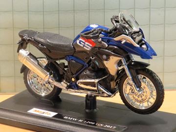 Afbeelding van BMW R1200GS  blue R1200 GS 1:18 maisto