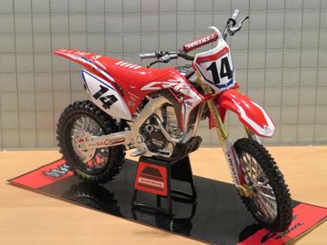 Afbeelding van Cole Seely #14 Honda CRF450R 2017 Team Honda HRC 1:12 57933