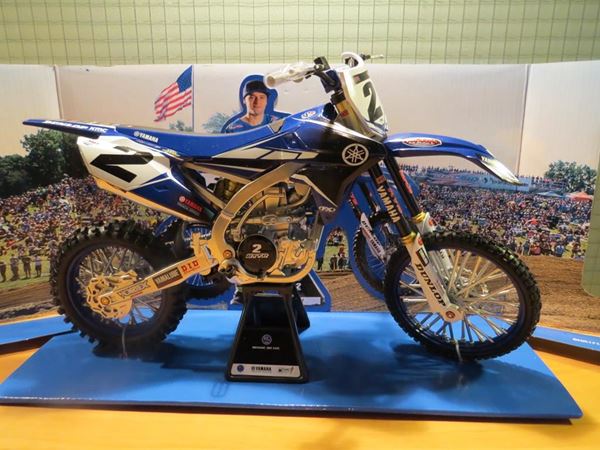 Picture of Cooper Webb Yamaha Monster YZ450F 2018 1:6