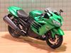 Picture of Kawasaki ZZR1400 ZX14 green 1:12