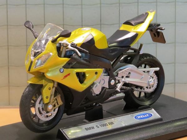 Picture of BMW S1000RR acid green 1:18 19660 Welly