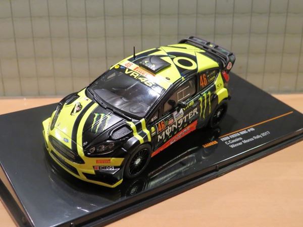 Picture of Valentino Rossi Ford Fiesta RS WRC Winner Monza Rally 2017 1:43 RAM658