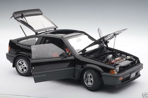 Picture of Honda Ballade Sports CRX Si Black 1:18 AutoArt