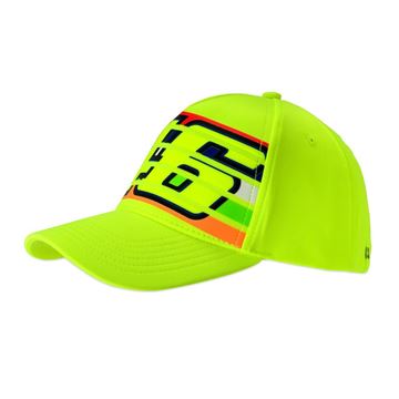 Afbeelding van Valentino Rossi 46 Italien vlag cap fluo yellow pet VRMCA350228