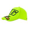 Picture of Valentino Rossi 46 the doctor yellow fluo cap pet VRMCA351428