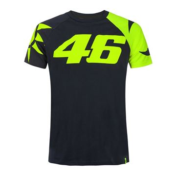 Afbeelding van Valentino Rossi sun and moon helmet replica t-shirt VRMTS350902