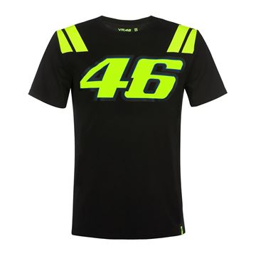 Afbeelding van Valentino Rossi 46 t-shirt black VRMTS351304