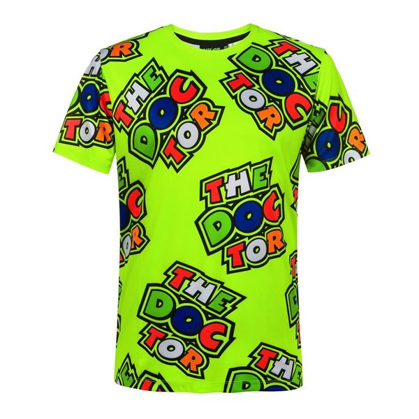 Picture of Valentino Rossi all over the doctor t-shirt VRMTS351803