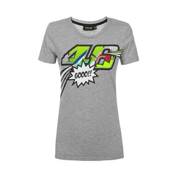 Afbeelding van Valentino Rossi woman pop art t-shirt VRWTS352205