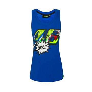 Afbeelding van Valentino Rossi Woman pop art tanktop  VRWTT352316