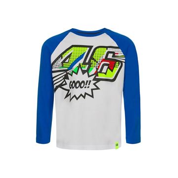 Afbeelding van Valentino Rossi pop art kid long sleeve VRKTS353606 + toy