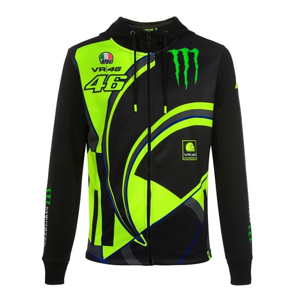 Picture of Valentino Rossi Monster energy replica hoodie MOMFL358404