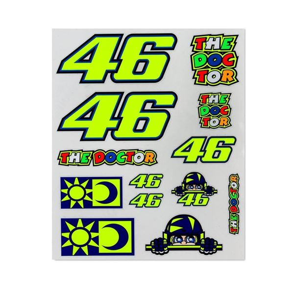 Valentino Rossi large stickers VRUST356803