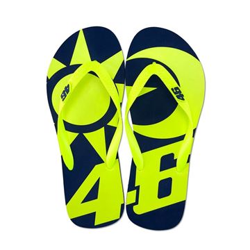 Afbeelding van Valentino Rossi sun and moon sandals flip flop slippers VRUFF357203