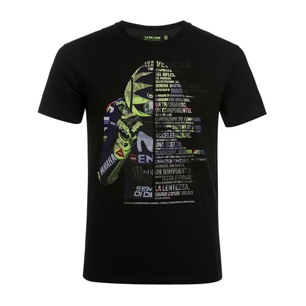 Picture of Valentino Rossi velocita t-shirt VLRMTS358104NF