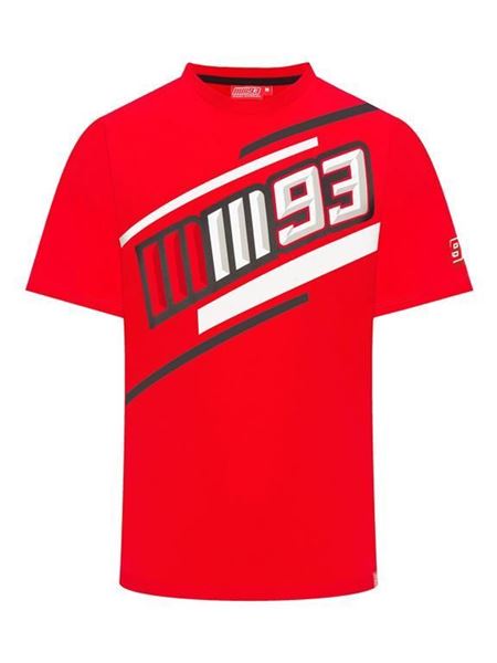 Picture of Marc Marquez #93 T-shirt red 1933007