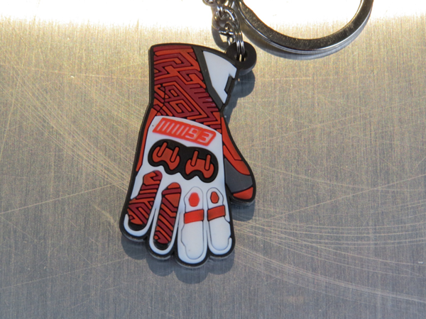 Picture of Marc Marquez 3D glove handschoen keyring sleutelhanger 1953028