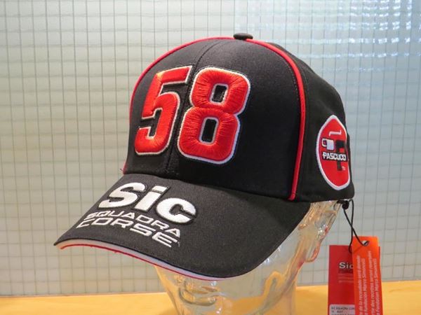 Picture of Marco Simoncelli baseball cap pet squadra corse 1945007