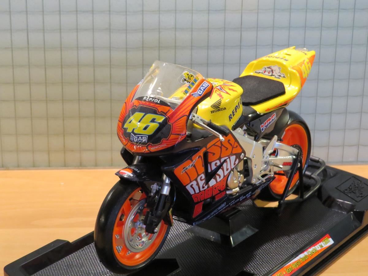 Maquette Heller Honda RC211V Rossi 1:12 - Rare, Non Commencée, Ref 80910