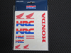 Picture of HRC Honda medium stickerset 1858003