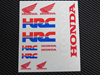 Picture of HRC Honda medium stickerset 1858003