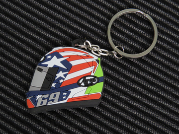 Afbeelding van Nicky Hayden #69 helmet helm keyring / sleutelhanger 1954002