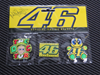Picture of Valentino Rossi mixed magnet kit koelkast magneet VRUMG277303