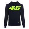 Picture of Valentino Rossi Core large 46 hoodie blue COMFL325102