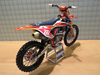 Picture of Antonio Cairoli #222 KTM 450 SX-F 2017 red bull team 1:12 World champion bike