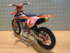 Picture of Antonio Cairoli #222 KTM 450 SX-F 2017 red bull team 1:12 World champion bike