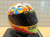 Picture of Valentino Rossi  AGV helmet 2003 Valencia 1:5