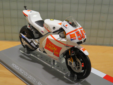 Afbeelding van Marco Simoncelli Honda RC212V 2011 1:18