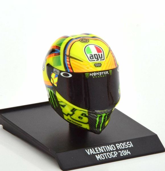 Picture of Valentino Rossi AGV helm 2014 1:10 315140046