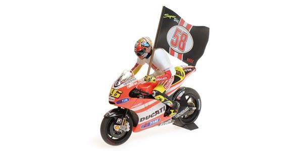 Picture of Valentino Rossi Ducati Desmosedici GP11.2 tribute 1:12 122112146
