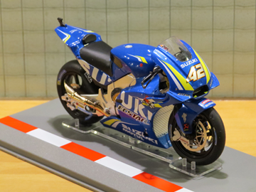 Afbeelding van Alex Rins Suzuki GSX-RR 2018 1:18 diecast