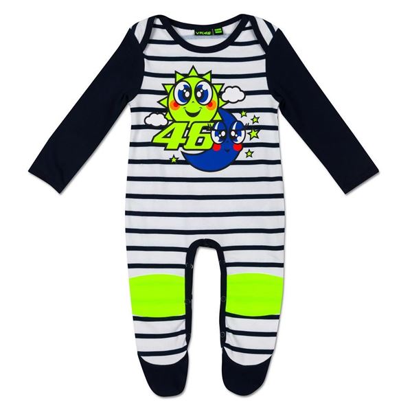 Picture of Valentino Rossi baby romper overall sun moon VRKOA394003