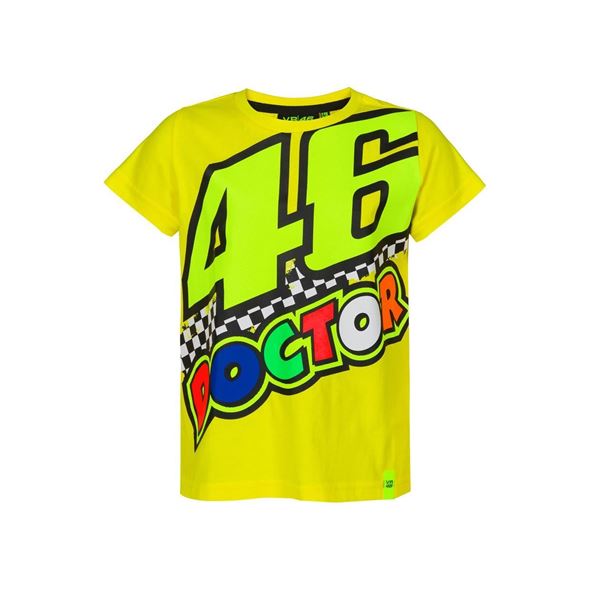 Picture of Valentino Rossi kids 46 the doctor t-shirt VRKTS393201