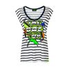 Picture of Valentino Rossi woman street art t-shirt VRWTS392003NF