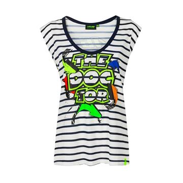 Afbeelding van Valentino Rossi woman street art t-shirt VRWTS392003NF