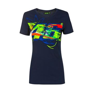Afbeelding van Valentino Rossi woman winter test t-shirt VRWTS392402