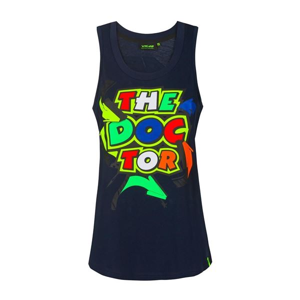 Picture of Valentino Rossi Woman street art tanktop  VRWTT392102