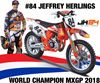 Picture of Jeffrey Herlings #84 KTM 450 SX-F 2018 red bull team 1:18