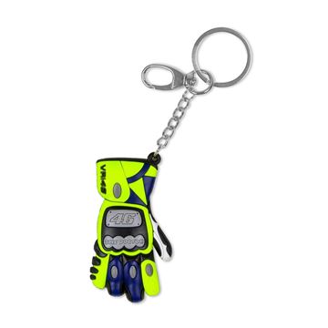 Afbeelding van Valentino Rossi 3D glove handschoen keyring sleutelhanger VRUKH356003
