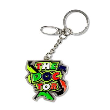 Afbeelding van Valentino Rossi metal street art key ring sleutelhanger VRUKH399103