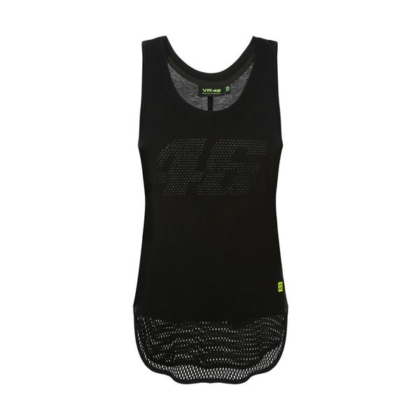 Picture of Valentino Rossi woman Core tone on tone tanktop COWTT364704