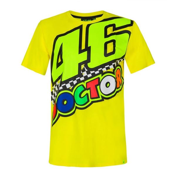 Picture of Valentino Rossi 46 The doctor t-shirt VRMTS390001