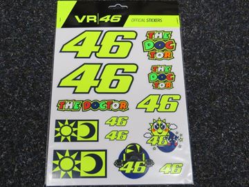 Afbeelding van Valentino Rossi large stickers VRUST399603