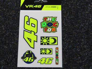 Afbeelding van Valentino Rossi small stickers VRUST399703