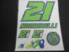 Picture of Franco Morbidelli medium stickerset FMUST332403
